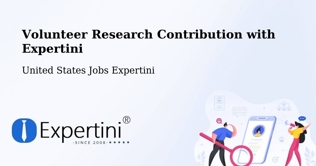 Volunteer Research Contribution Program – La Grange - United States Jobs Expertini