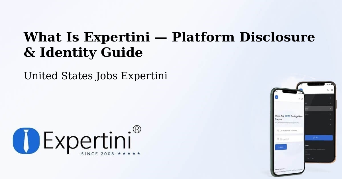 What Is Expertini — Platform Disclosure & Identity Guide – La Grange